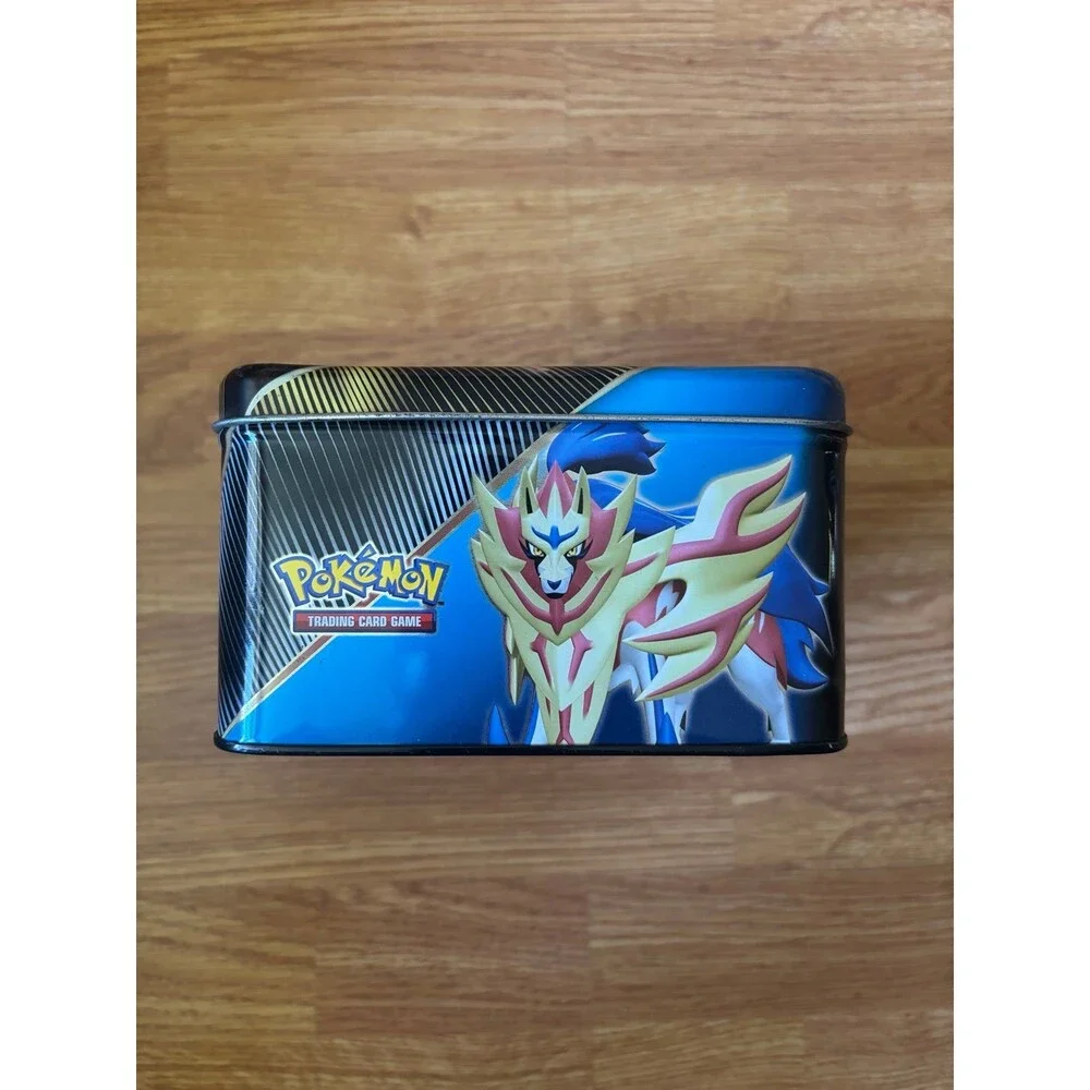 Pokemon TCG Spring 2020 Collector Chest Tin Zacian Zamazenta EMPTY Lunchbox